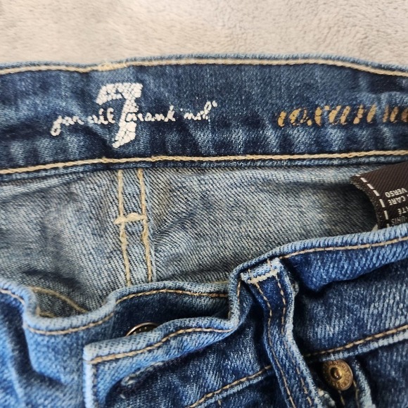 7 for Mankind‎ Roxana Distressed Jeans Size 25 - Picture 10 of 10